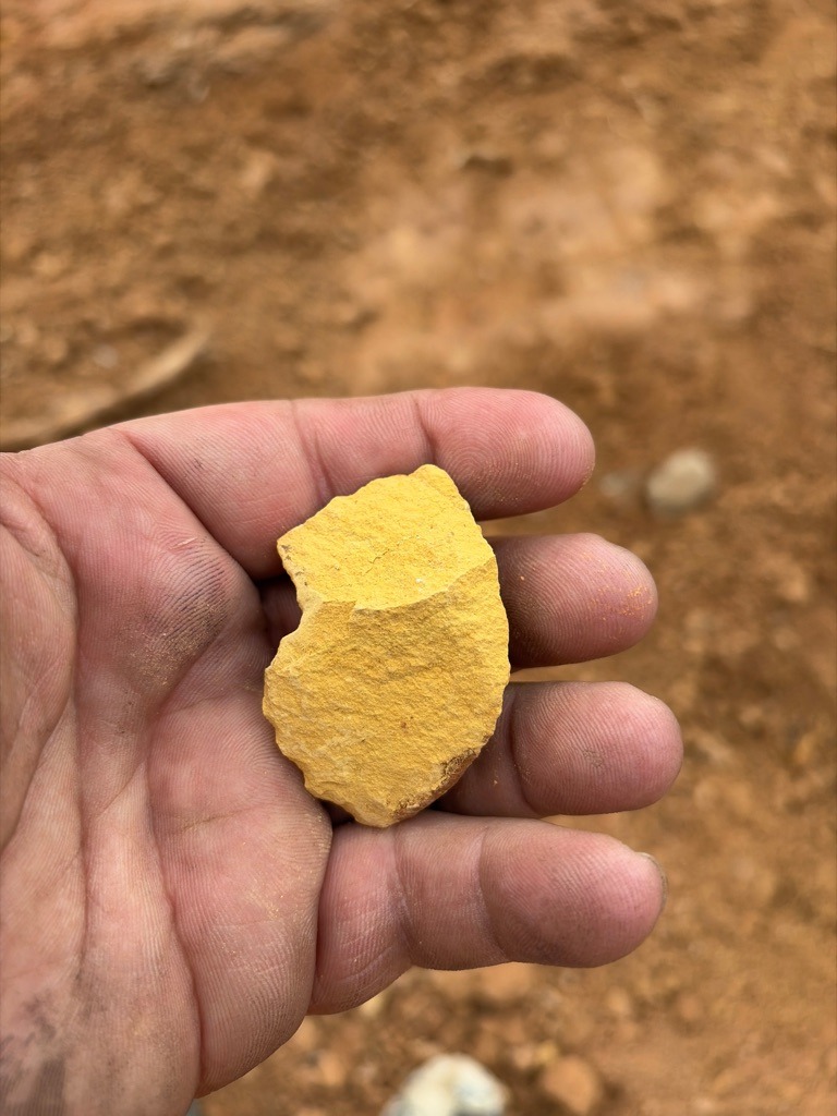 Vibrant Yellow Ochre Clay Subsoil